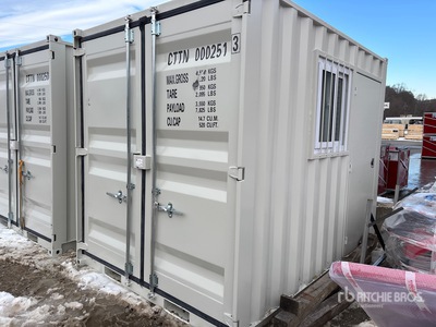 2026 10 ft Conteneur de stockage (Unused)