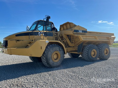 2004 Cat 740 Wywrotka przegubowa