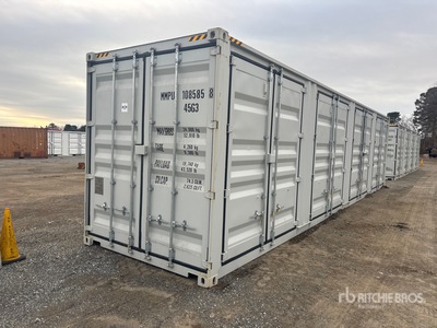 2026 40 ft High Cube Multi-Door Storage Container