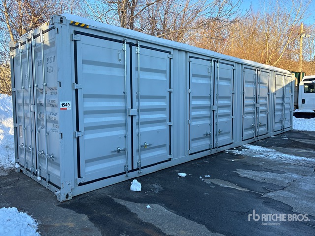 2026 40 ft High Cube Multi-Door Storage Container (Unused) | Ritchie ...