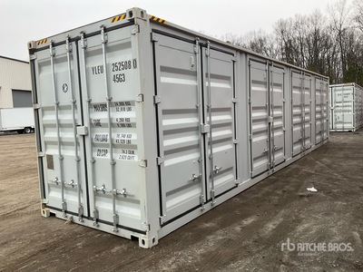 2026 40 ft High Cube Multi-Door Storage Container (Unused)