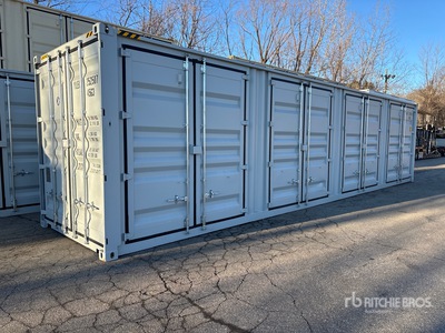 2026 40 ft High Cube Multi-Door Storage Container (Unused)