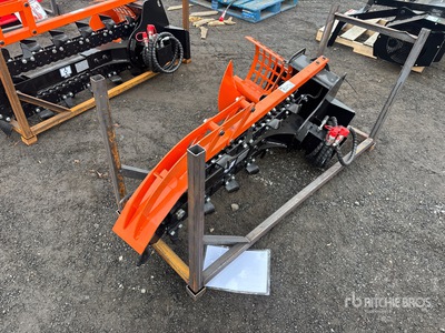 2026 GIYI D39 39 in Mini Skid Steer Trencher (Unused)