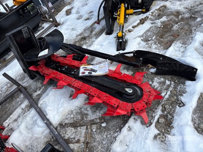 2026 GIYI GY-X39F 38 in Mini Skid Steer Trencher (Unused)