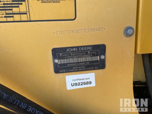 RETROEXCAVADORA 2013 JOHN DEERE 710K