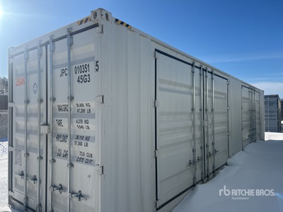 2024 40 ft High Cube Multi-Door Storage Container