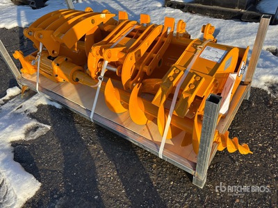 Quantity of (8) 2026 VICSEC VCA-8 Mini Excavator Attachments - Fits CAT 301 (Unused)