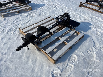 2026 GIYI 12 in Mini Skid Steer Auger (Unused)
