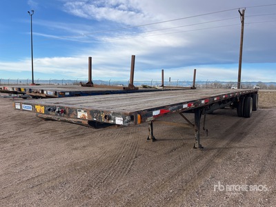 1998 Fruehauf 48 ft T/A Spread Axle Flatbed Trailer