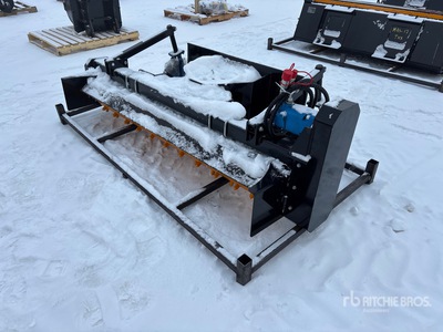 2025 GIYI GY-LPR71 71 in Skid Steer Power Rake (Unused)