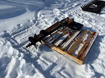 2026 GIYI 12 in Mini Skid Steer Auger (Unused)
