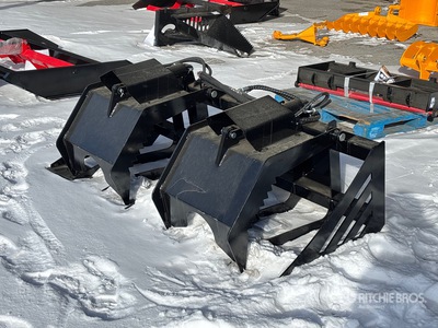 2025 GIYI GY-HWG72 72 in Skeleton Skid Steer Grapple Bucket (Unused)
