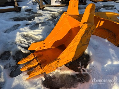 2026 GIYI GY-BK 12 in Digging Excavator Bucket - Fits Cat 305 (Unused)