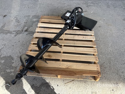 2026 GIYI 12 in Mini Skid Steer Auger (Unused)