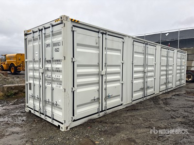 2026 40 ft High Cube Multi-Door Storage Container