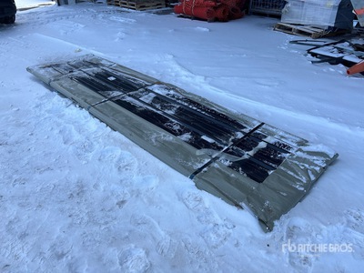 Quantity of (50) 2026 SKLP SKH50 12 ft Sheets Galvalume Steel Siding Roofing (Unused)