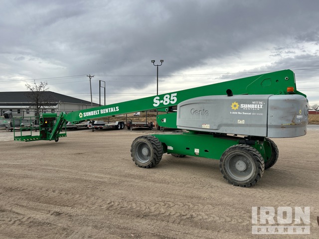 ELEVADOR TELESCóPICO 2015 GENIE 4WD S85