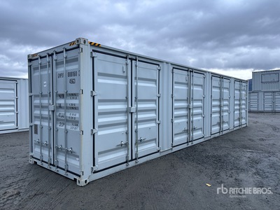 2025 40 ft High Cube Multi-Door Storage Container