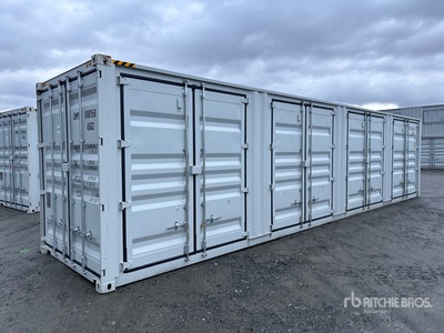 2025 40 ft High Cube Multi-Door Storage Container