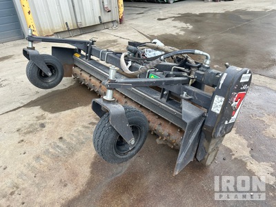 2022 Harley MX7H-0022 Râteau motorisé sur chargeuse à différentiel