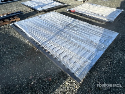 2025 Suihe SG-20B-1 20 ft x 6 ft Wrought Iron Bi-Parting Cancello (Unused)