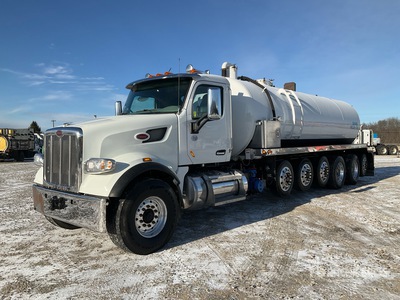 2020 Peterbilt 567 14x4 Vacuum Tanker Truck