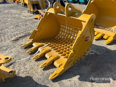 2025 HW BKT336D66SKEL 66 in 1.55 cyd Skeleton Benna per escavatore - Fits Cat 336D (Unused)