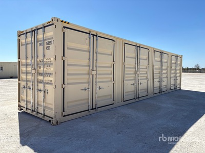 2025 40 ft High Cube Multi-Door Storage Container
