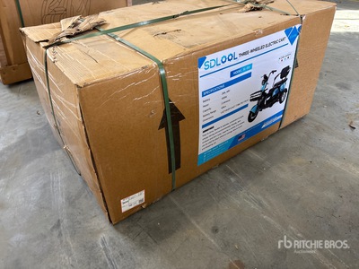 2026 SDLOOL SL-D3 500W Electric Three Wheeled Scooter (Unused)