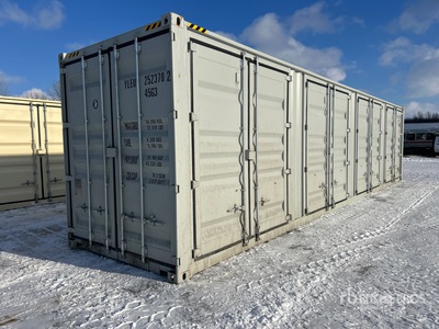 2025 40 ft High Cube Multi-Door Storage Container