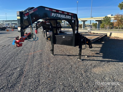 2024 PJ Trailers 40 ft T/A Gooseneck Apparatuur aanhangwagen
