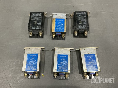 (6) M83383 Circuit Breakers