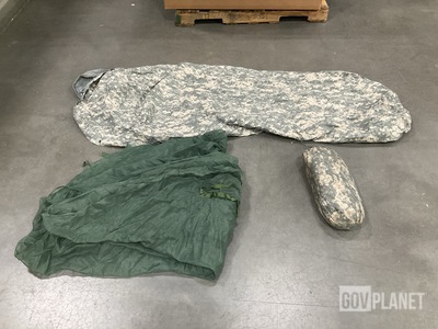 (17) Insect Net Protectors, (5) ICS Improved Combat Shelters & Assorted Items