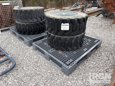 Quantity of (2) Pallets of unknown Unknown 4 tires for Genie GTH5519S Telehandler - Fits Telehandler