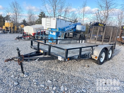 2014 PJ Trailer 14 ft T/A Nutzfahrzeug-Anhänger