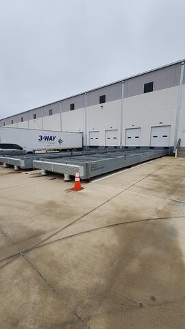 Quantity of (2) Kelvion Condenser Core Supports