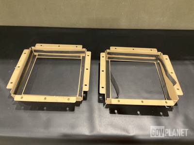 (2) RDECOM 13019756 Mounting Brackets