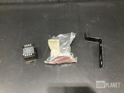 (23) Mounting Brackets, (2) Circuit Breakers, (1) Relay & Assorted Items