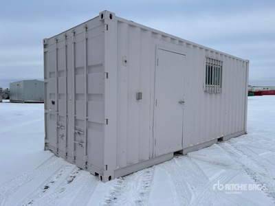 20 ft x 8 ft Containerized Mobile Office