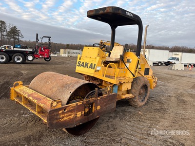 Sakai Compacteur à tambour lisse