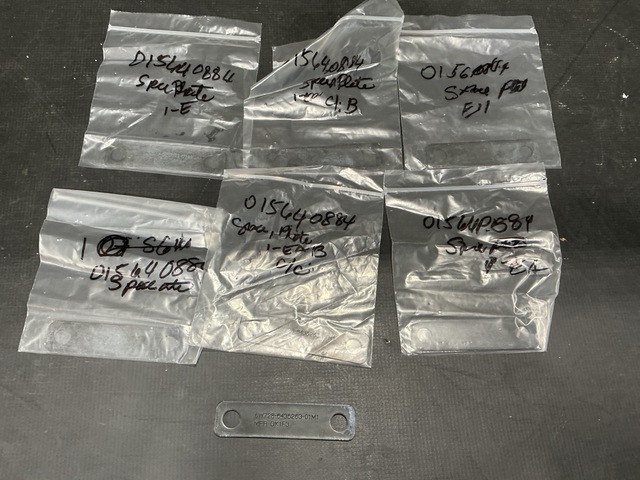 (7) BAE Systems 6435263-01M1 Plate Spacers