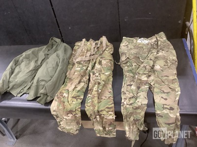 (12) Pairs of Cold Weather Trousers & (11) Assorted Cold Weather Jackets