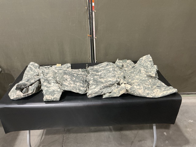 (2) Pairs of Extreme Cold Weather Trousers, (5) Parkas & Assorted Items