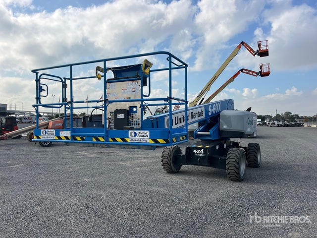 Genie Loading Genie S60X Aerial Work Platforms transport quote to Overton, NV ...