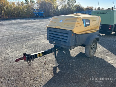 2019 Atlas Copco XAS185 185 cfm Mobile Air Compressor