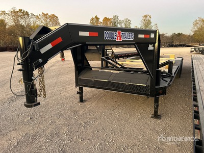 2026 Double A 10226T7KGN 26 ft T/A Gooseneck Equipment Trailer