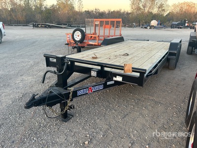 2026 Double A 8320T7K 20 ft T/A Equipment Trailer