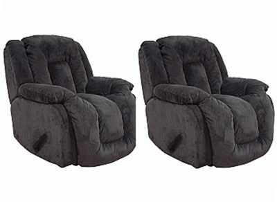 Quantity of (2) BarcaLounger Summit Manual Recliner Chair (Unused)