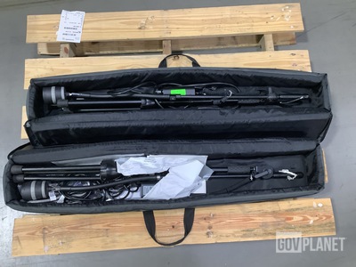 (2) Aseptico ALU-40LED-CF Portable LED Lights