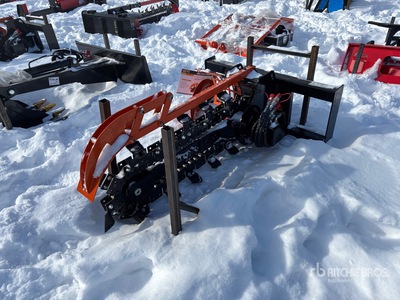 2026 GIYI GY-D39F 39 in Skid Steer Trencher (Unused)